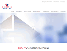 Tablet Screenshot of chemencemedical.com